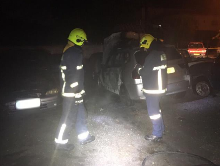 Αναστάτωση τα ξημερώματα: Έγινε παρανάλωμα του πυρός όχημα στην Πάφο