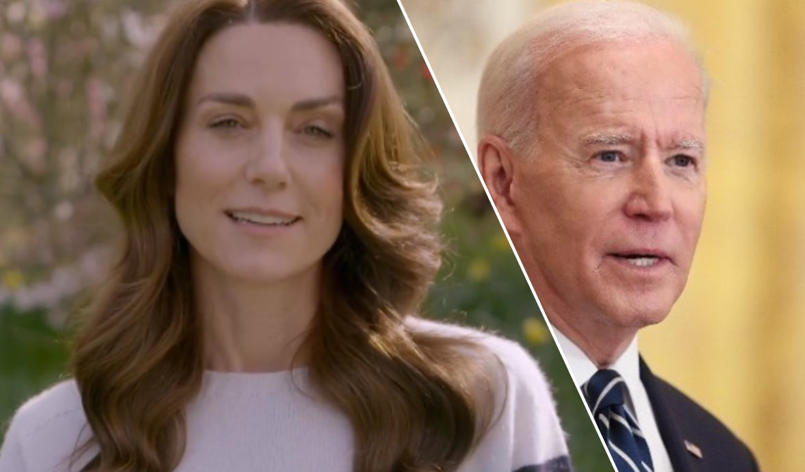 Ο Τζο Μπάιντεν προσεύχεται για την Πριγκίπισσα Κέιτ