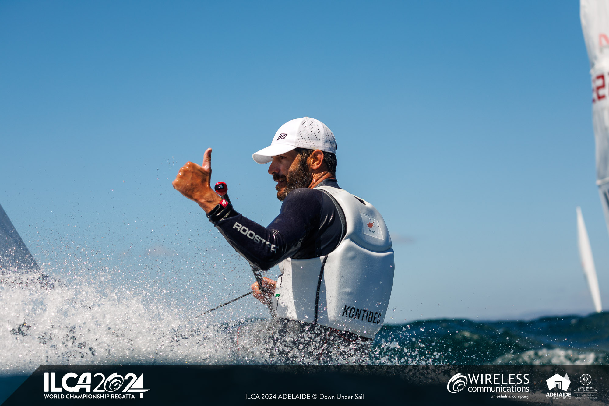 Εικοστός μετά από τρεις ιστιοδρομίες στο Hyeres ο Κοντίδης