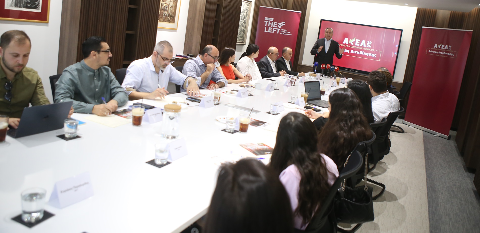 Ο Στεφάνου προέβη σε απολογισμό δράσης του ΑΚΕΛ στο Ευρωκοινοβούλιο (ΦΩΤΟ)