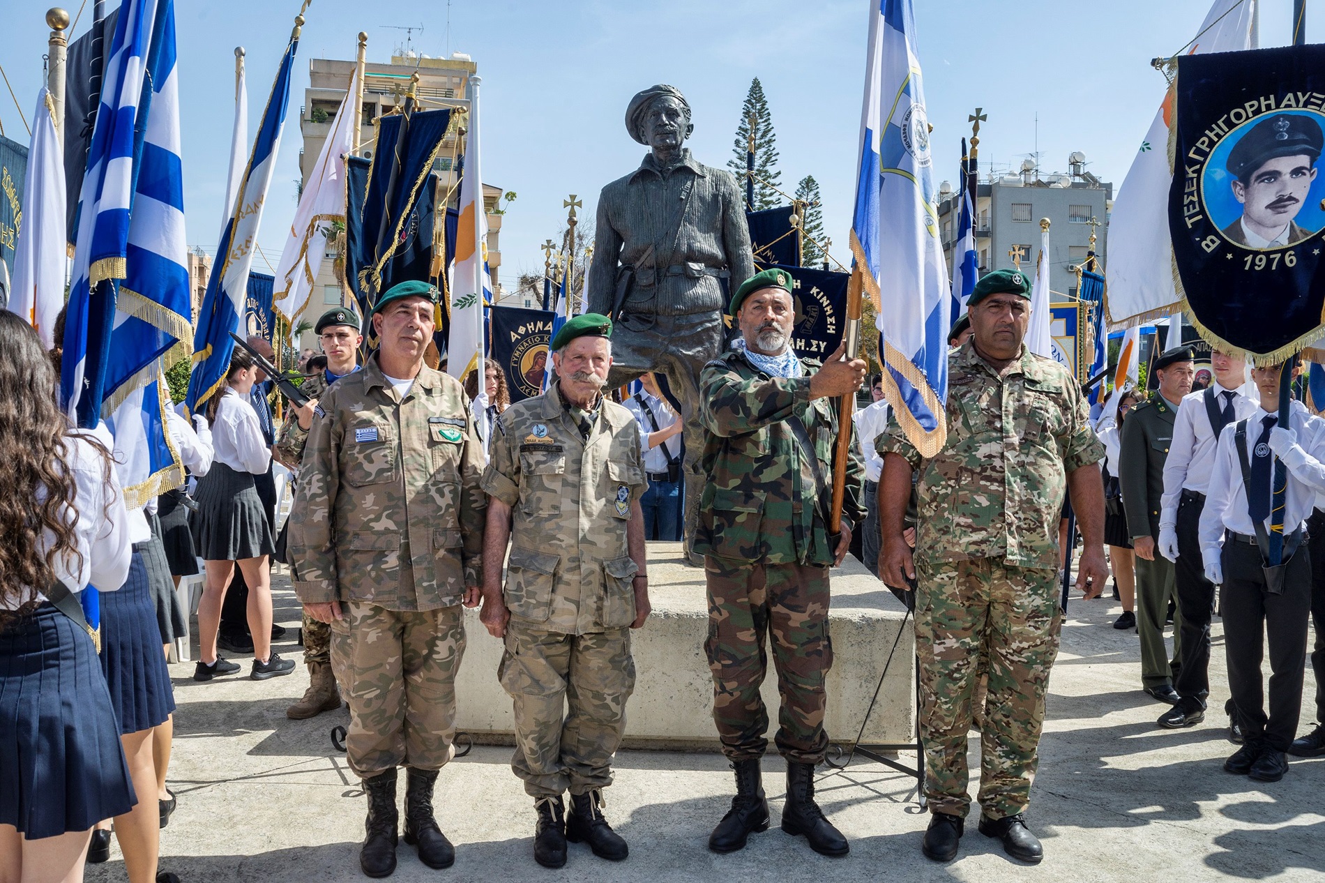 Η Λεμεσός τίμησε την εθνική επέτειο της 1ης Απριλίου