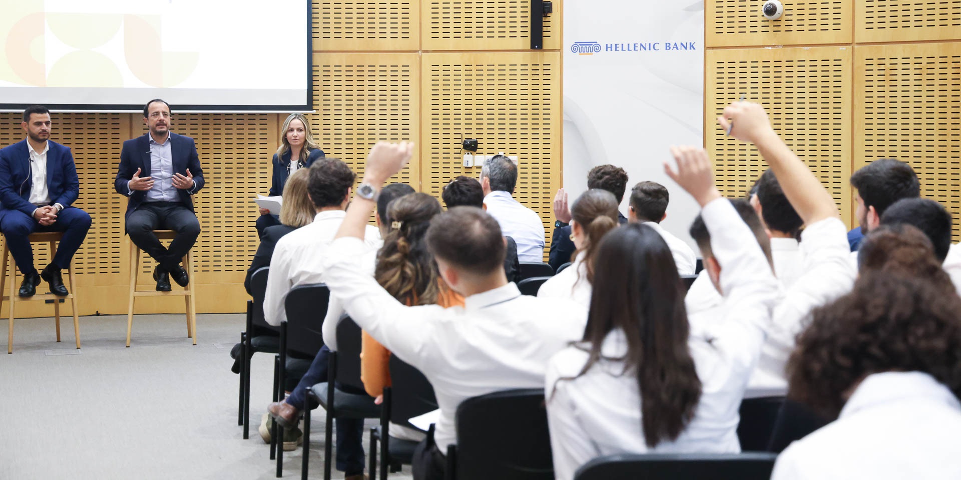 Άκουσε τα παράπονα των μαθητών Λυκείων ο Πρόεδρος της Δημοκρατίας