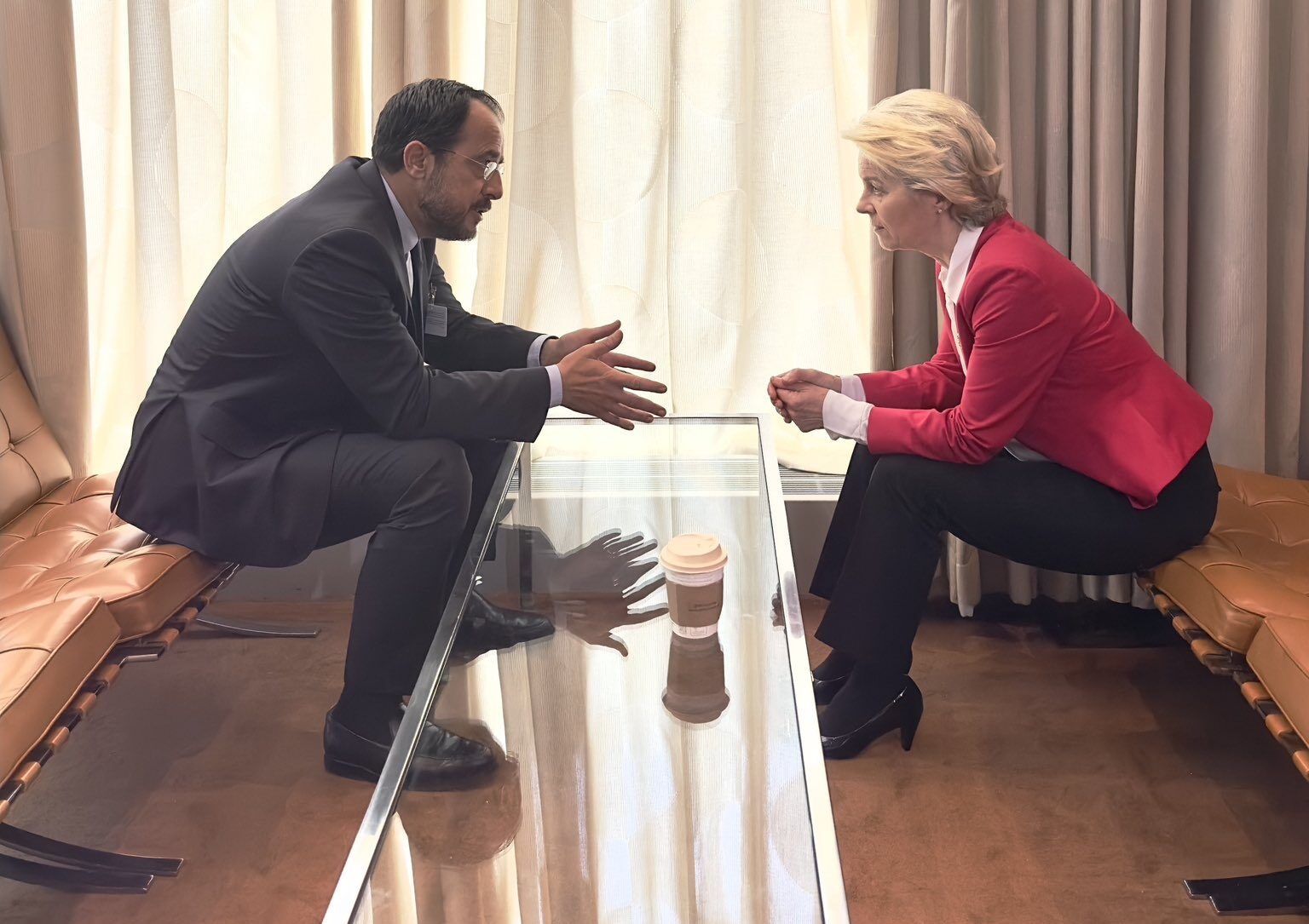 Ενδεχόμενο κοινής επίσκεψης Χριστοδουλίδη-Φον ντερ Λάιεν στο Λίβανο