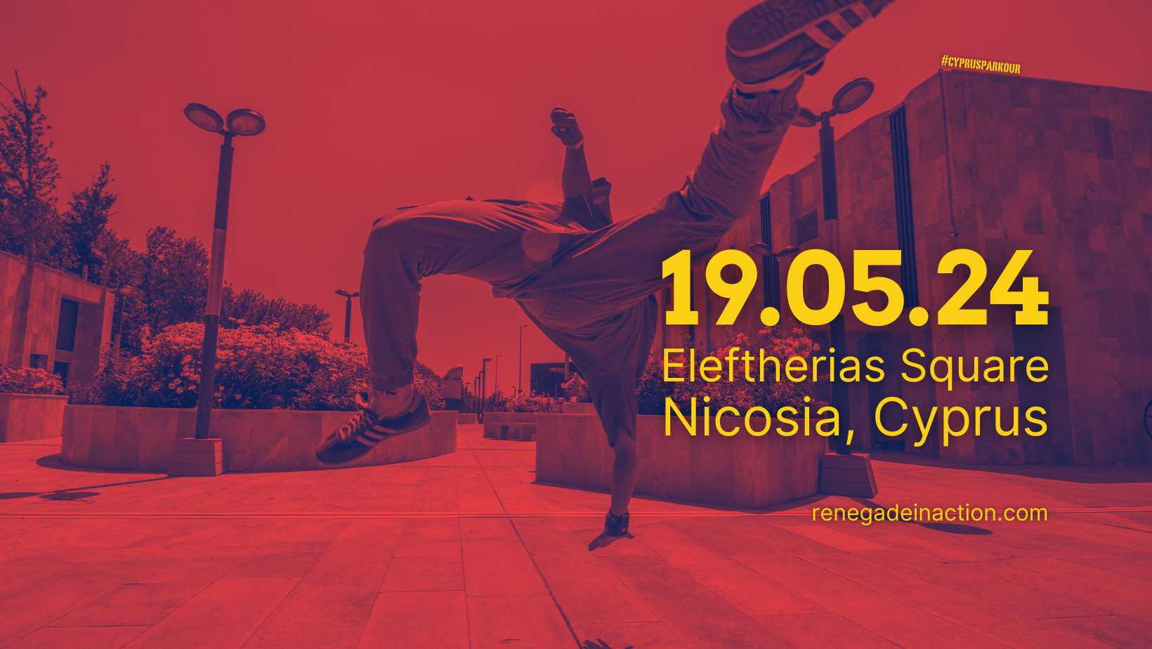Η Κύπρος προετοιμάζεται για τον πρώτο διαγωνισμό Parkour: Renegade in Action