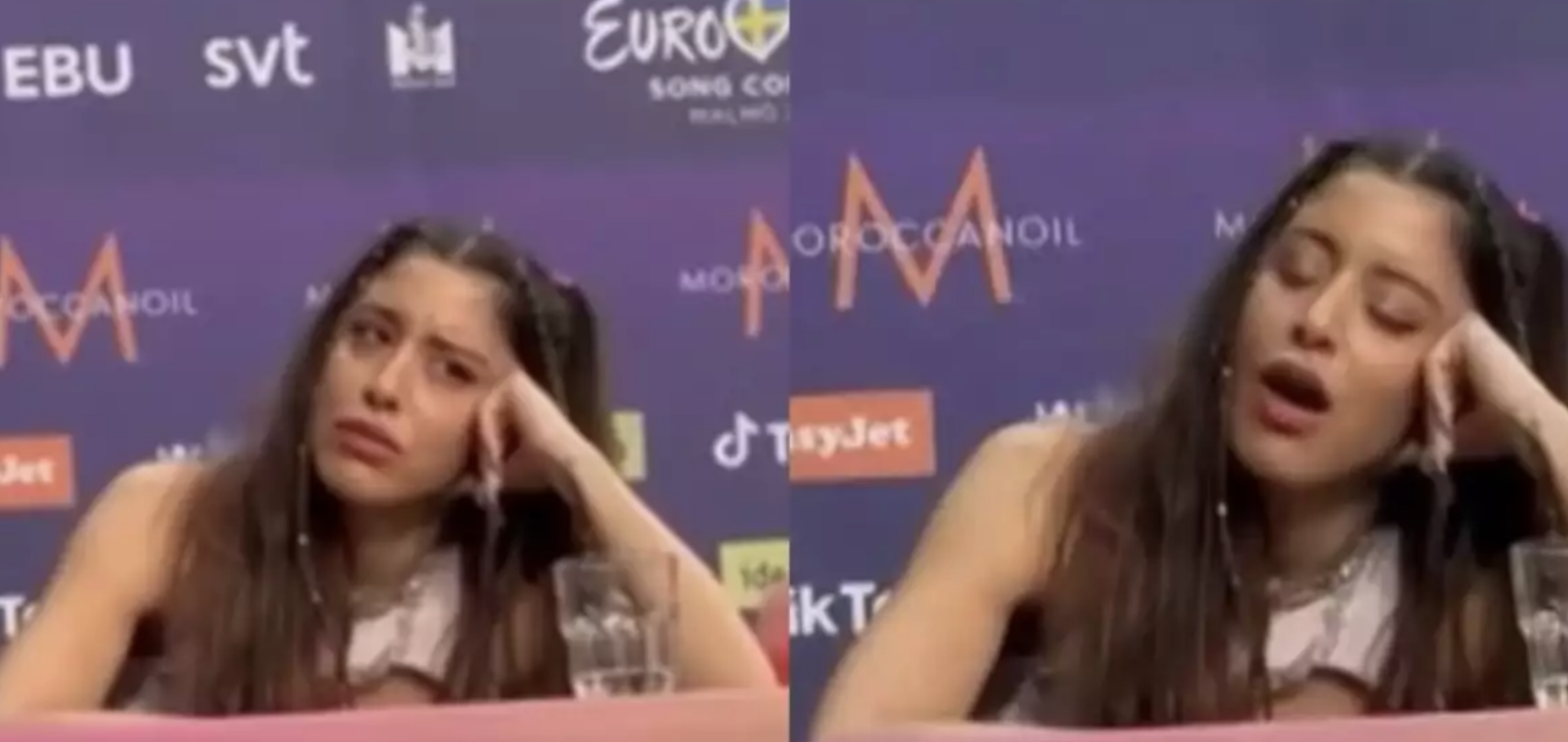 Eurovision: Διαμαρτυρία με… χασμουρητά από τη Μαρίνα Σάττι κατά του Ισραήλ