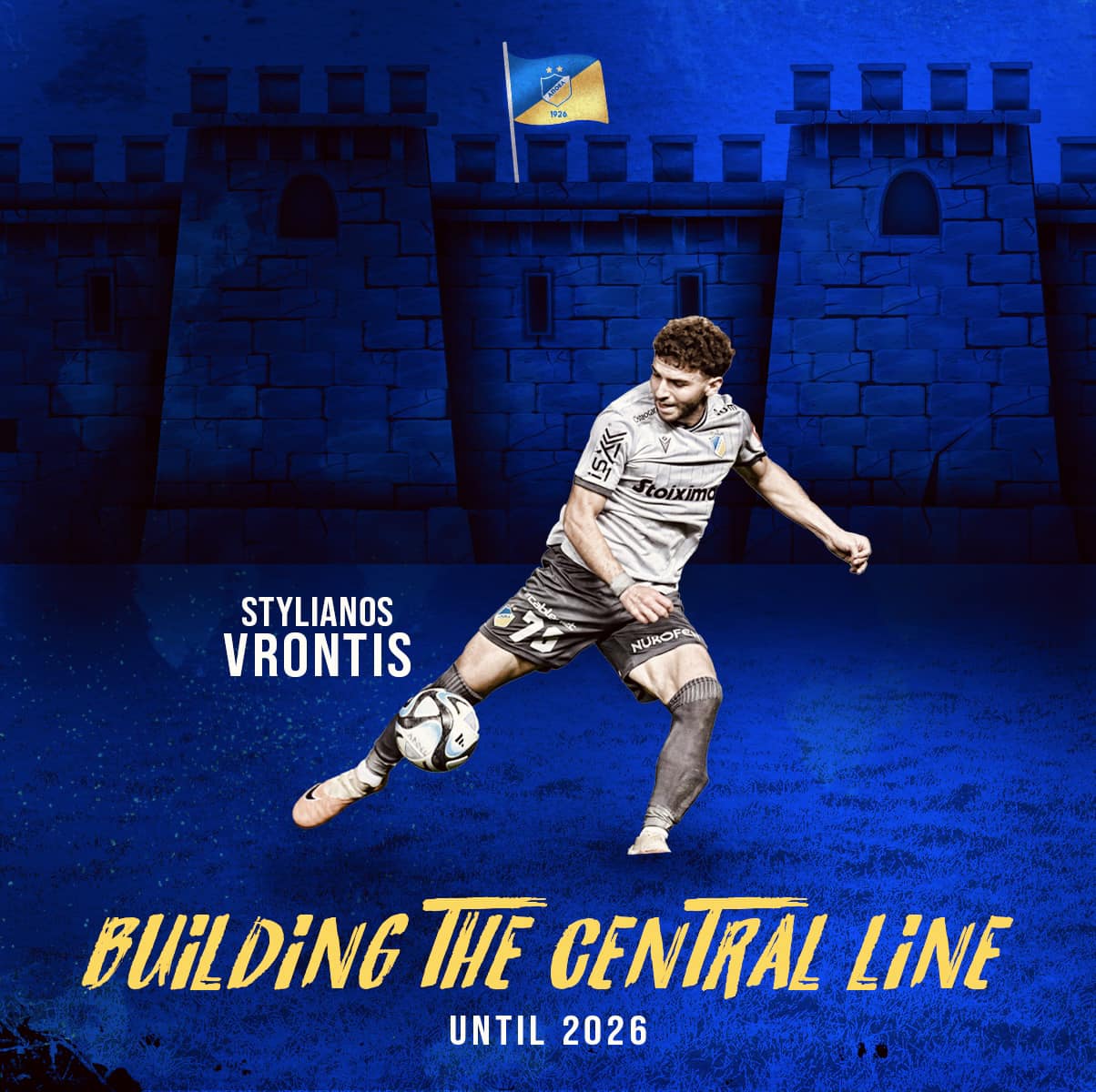 «Γαλαζοκίτρινος» για άλλα δύο χρόνια ο Βρόντης