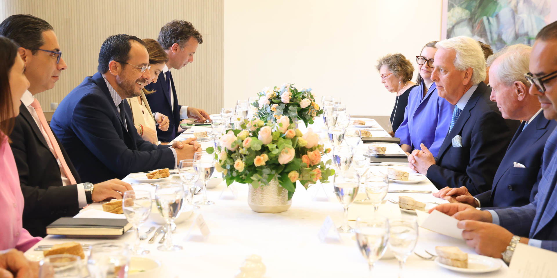 Κυπριακό και Μέση Ανατολή συζήτησαν Χριστοδουλίδης και αντιπροσωπεία των ΗΠΑ