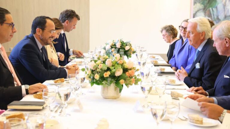 Κυπριακό και Μέση Ανατολή συζήτησαν Χριστοδουλίδης και αντιπροσωπεία των ΗΠΑ