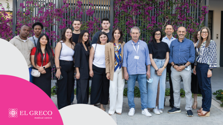 Οι τελειόφοιτοι φοιτητές Νοσηλευτικής στο Ιατρικό Κέντρο Ελ Γκρέκο