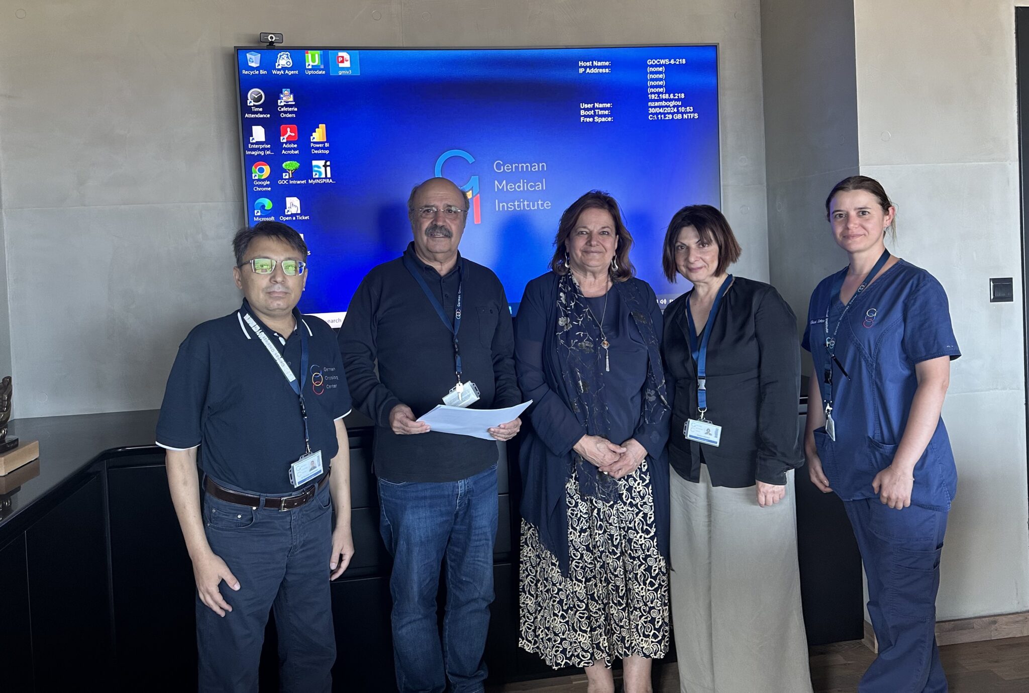 Γ.Ν.Θ. «Γ. Παπανικολάου» και Γερμανικό Ογκολογικό υπέγραψαν μνημόνιο συνεργασίας