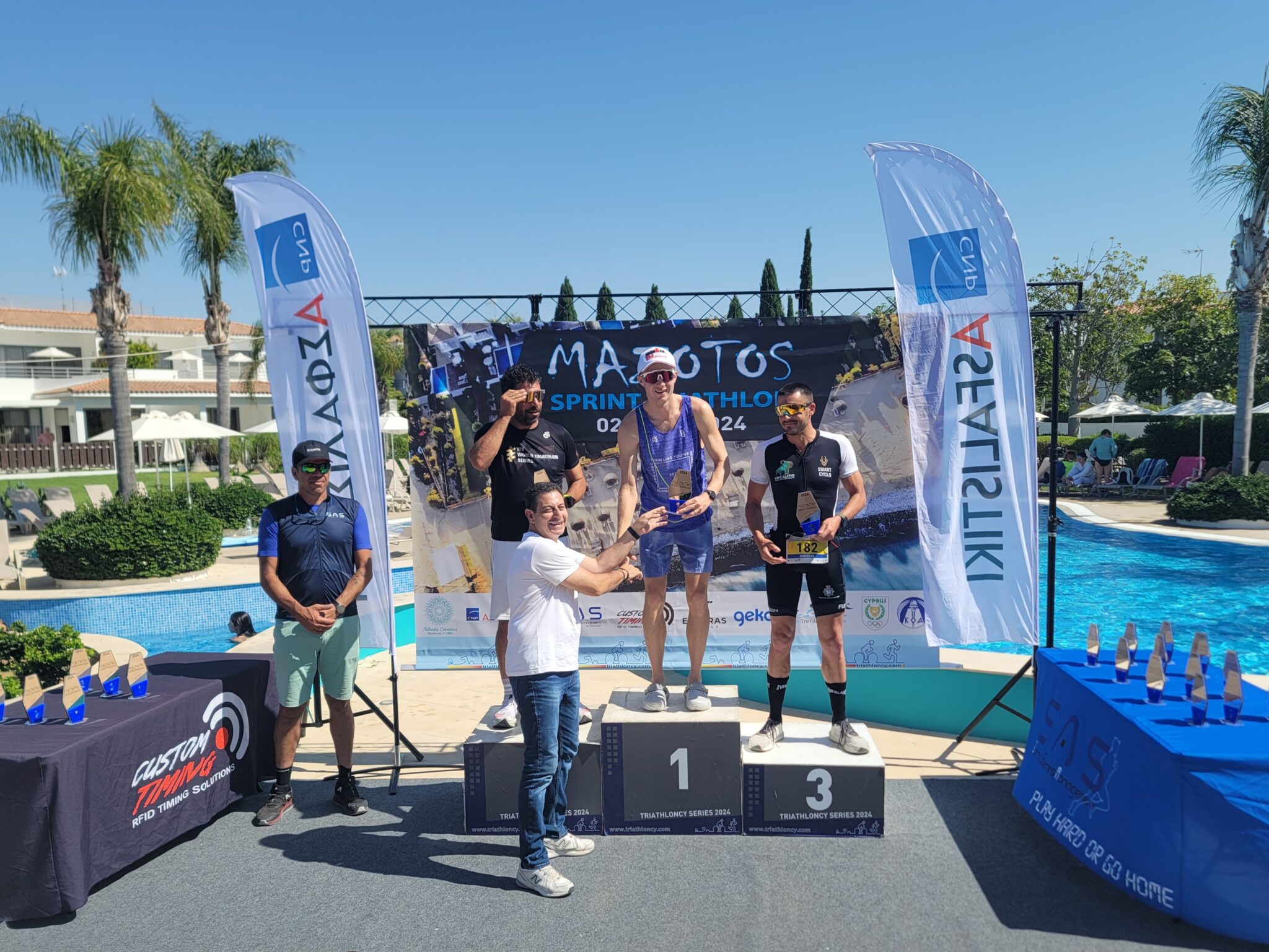 Αγώνας Sprint Triathlon Λάρνακα: H θέληση για πρωτιά