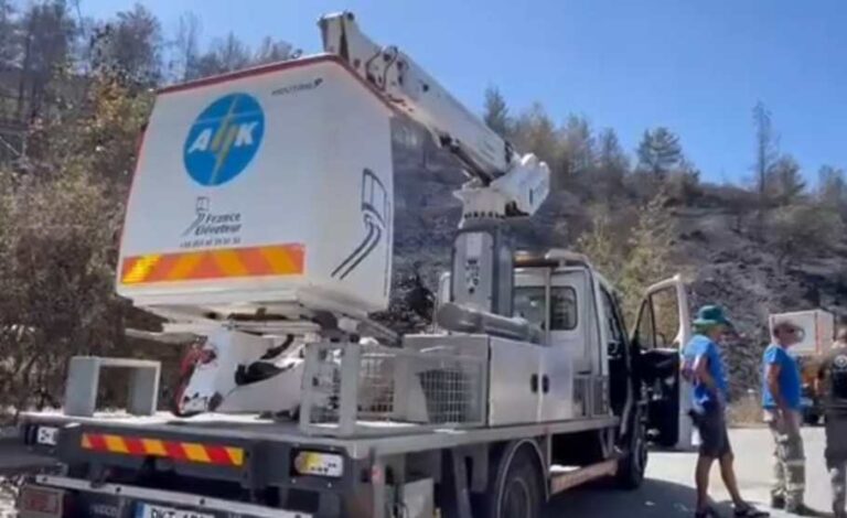 ΒΙΝΤΕΟ: Τρέχει να επιδιορθώσει βλάβες μετά τη φωτιά στον Φαρμακά η ΑΗΚ