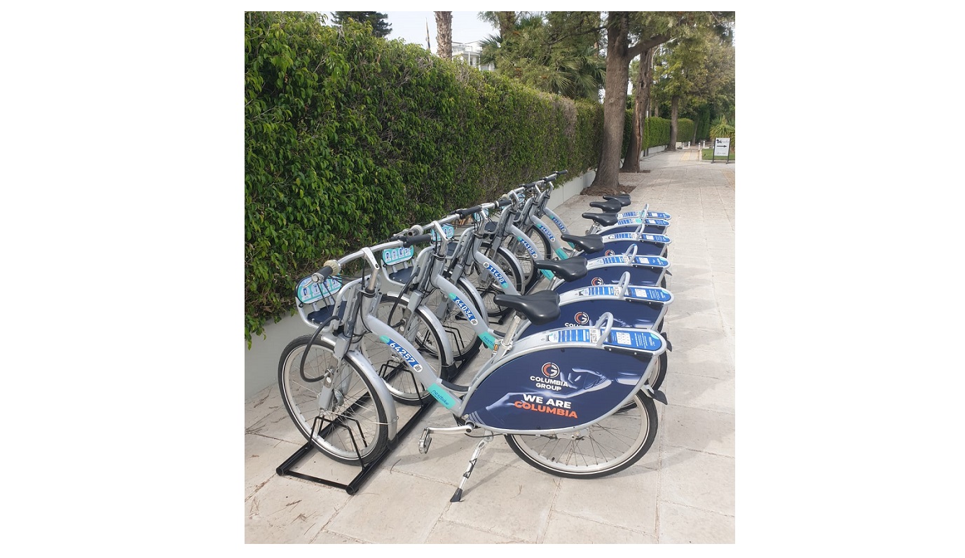 Όμιλος Columbia: Στηρίζει το τοπικό σύστημα κοινής χρήσης ποδηλάτων