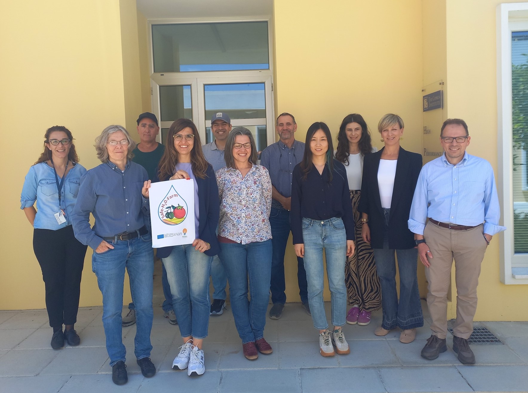 Το Ινστιτούτο Κύπρου Προωθεί τη Βιώσιμη Γεωργία μέσω του Safe-H2O-Farm