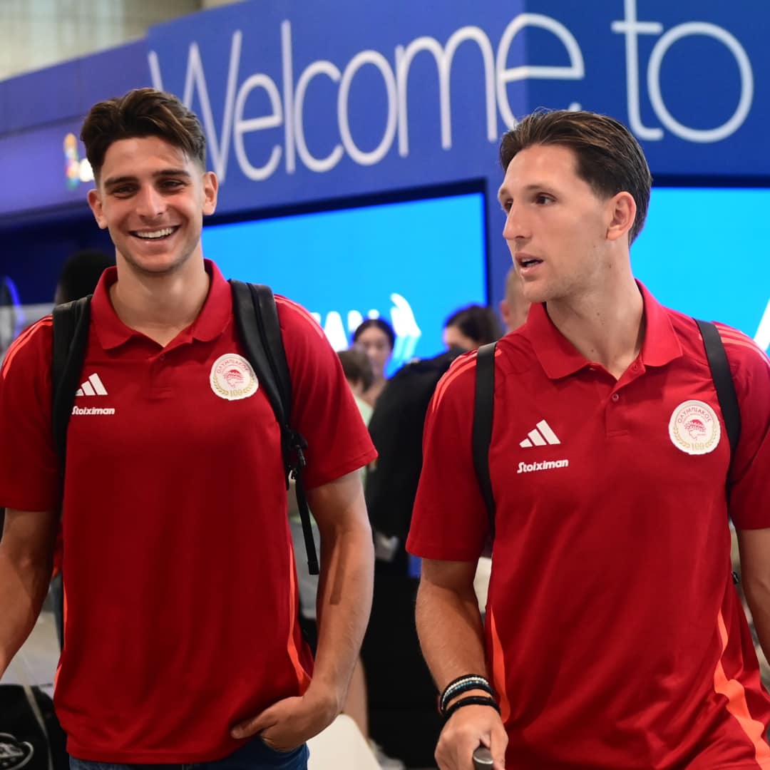 Στο αεροπλάνο για Ολλανδία ο Ολυμπιακός (ΦΩΤΟ)