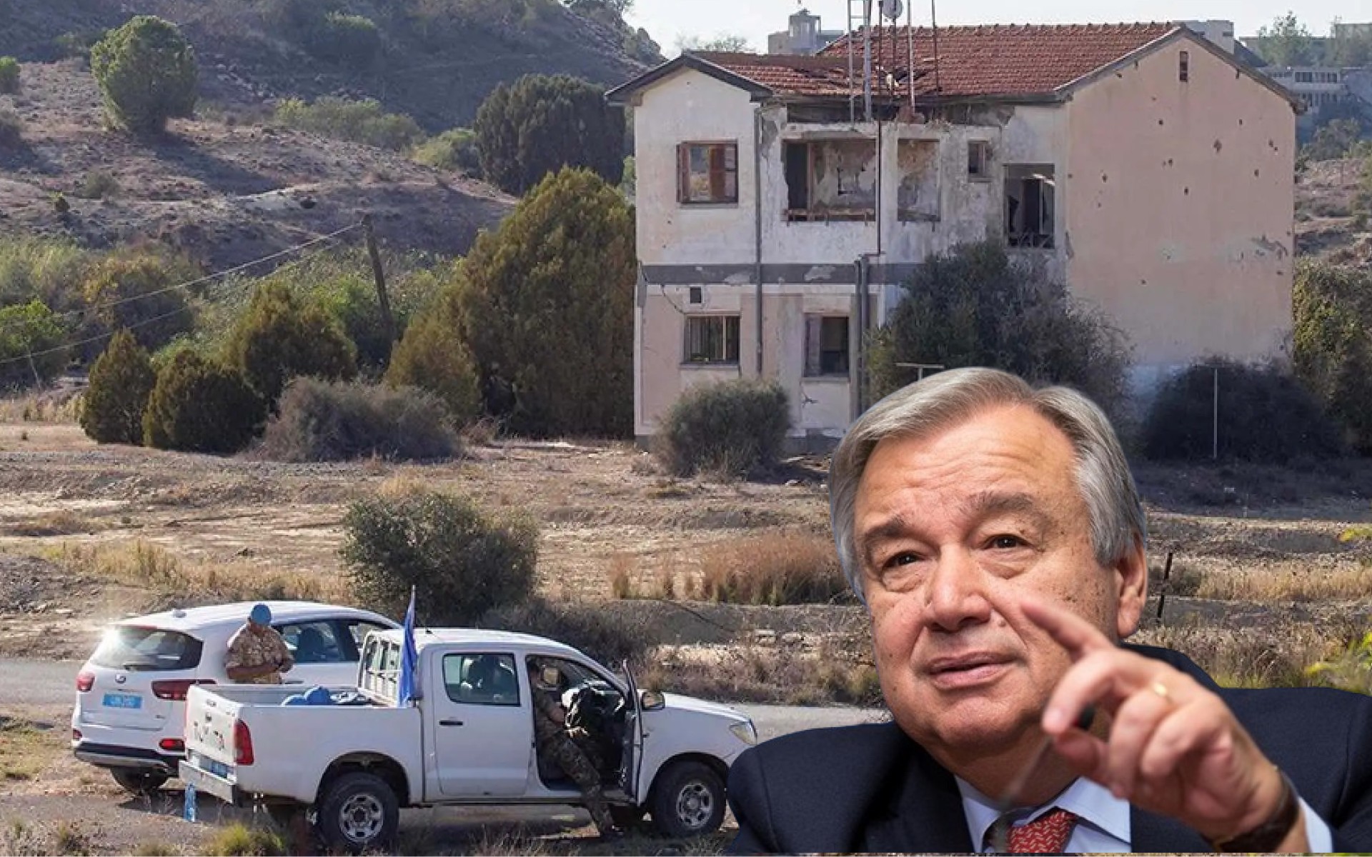 Ρίχνει ευθύνες και στις δυο πλευρές για παραβιάσεις στη Νεκρή Ζώνη ο Γκουτέρες