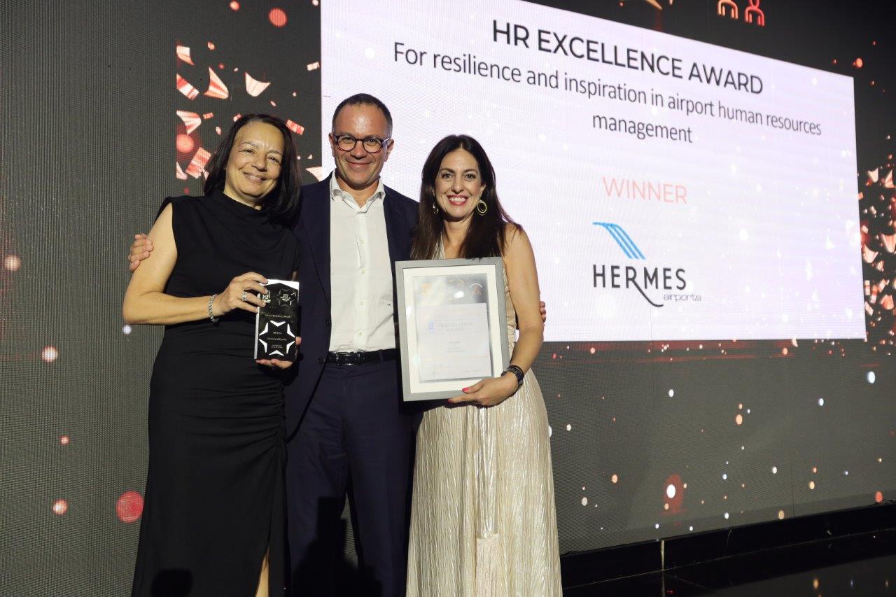 Hermes Airports: Βραβείο Αριστείας στη Διαχείριση Ανθρώπινου Δυναμικού
