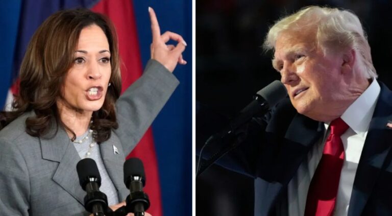 Παραίτηση Μπάιντεν: Τι δείχνει η πρώτη δημοσκόπηση για Κάμαλα Χάρις και Τραμπ