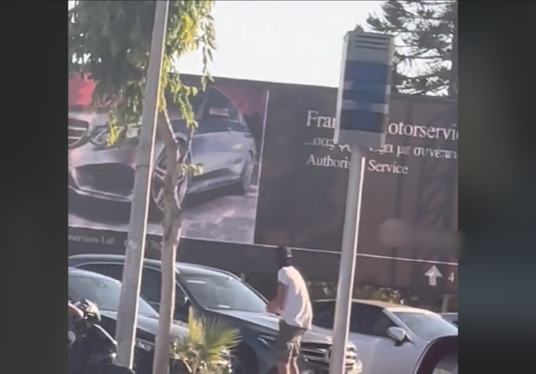 ΦΩΤΟ: Κουκουλοφόροι βανδάλισαν σύστημα φωτοεπισήμανσης στη Λεμεσό