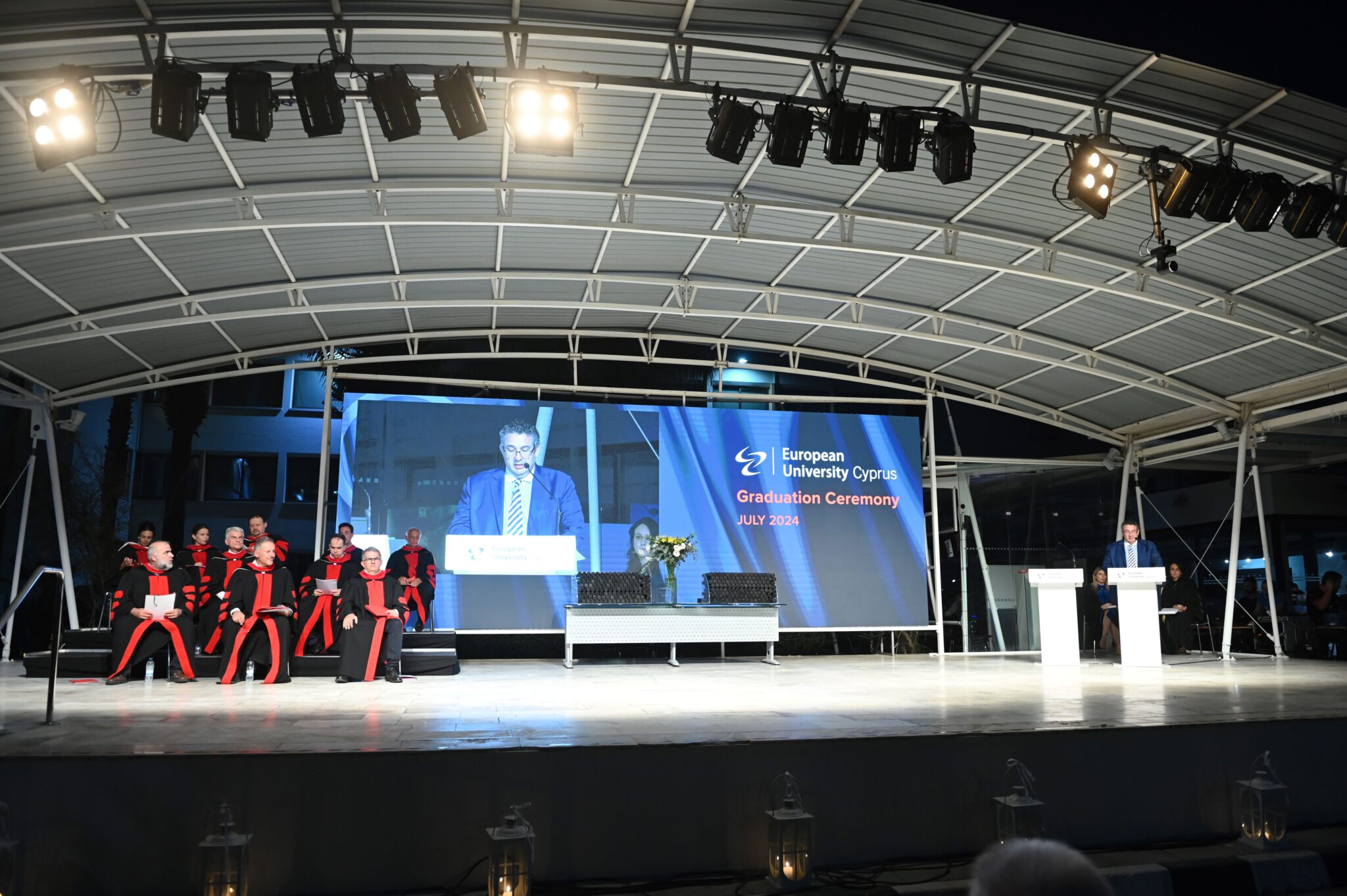 Ευρωπαϊκό Πανεπιστήμιο Κύπρου: Τελετή της Σχολής Θετικών Επιστημών και Νομικής