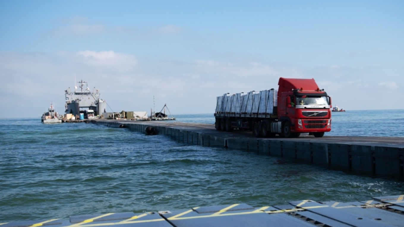 Η τεχνητή προβλήτα του στρατού των ΗΠΑ στη Γάζα θα αποσυρθεί εντός ημερών