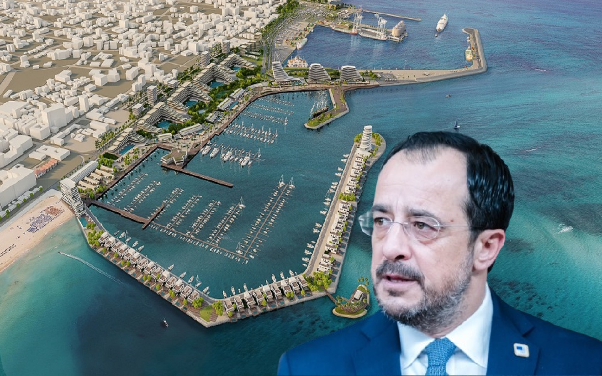 Πολύ σύντομα ανακοινώσεις για λιμάνι και μαρίνα Λάρνακας, προανήγγειλε ο ΠτΔ