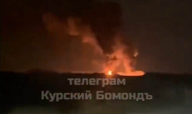 Ουκρανική επίθεση σε αποθήκη πετρελαίου σε ρωσική περιφέρεια