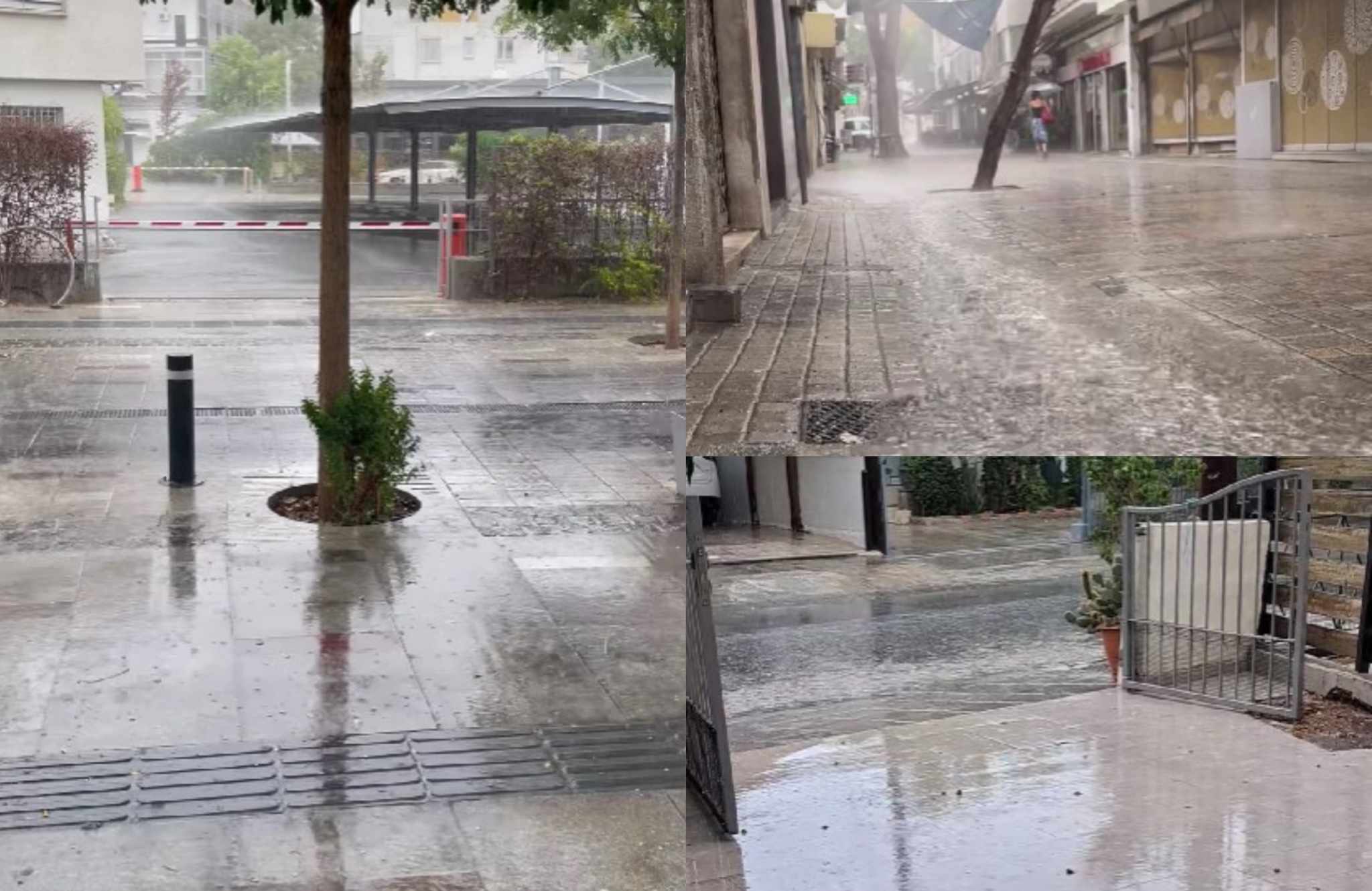 ΒΙΝΤΕΟ: Αυγουστιάτικες βροχές και καταιγίδες σε διάφορες περιοχές της Κύπρου