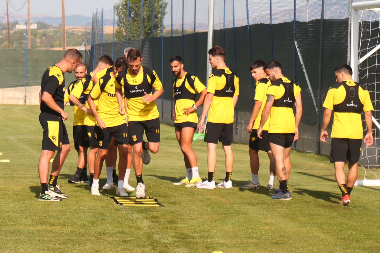 Προπονήθηκαν στο «Βικελλίδης» με Μόντσου στον Άρη