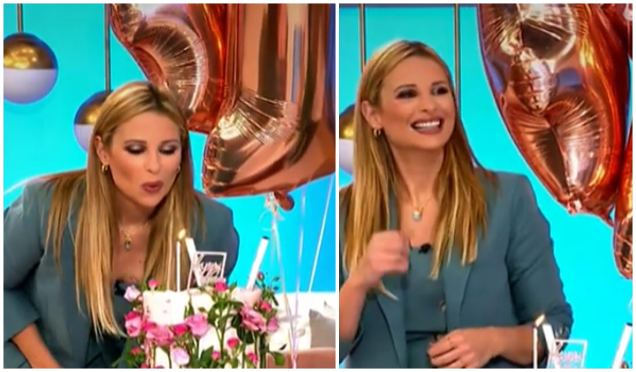 Χριστιάνα Αριστοτέλους: Γενέθλια με τούρτα και μπαλόνια στον αέρα της εκπομπής