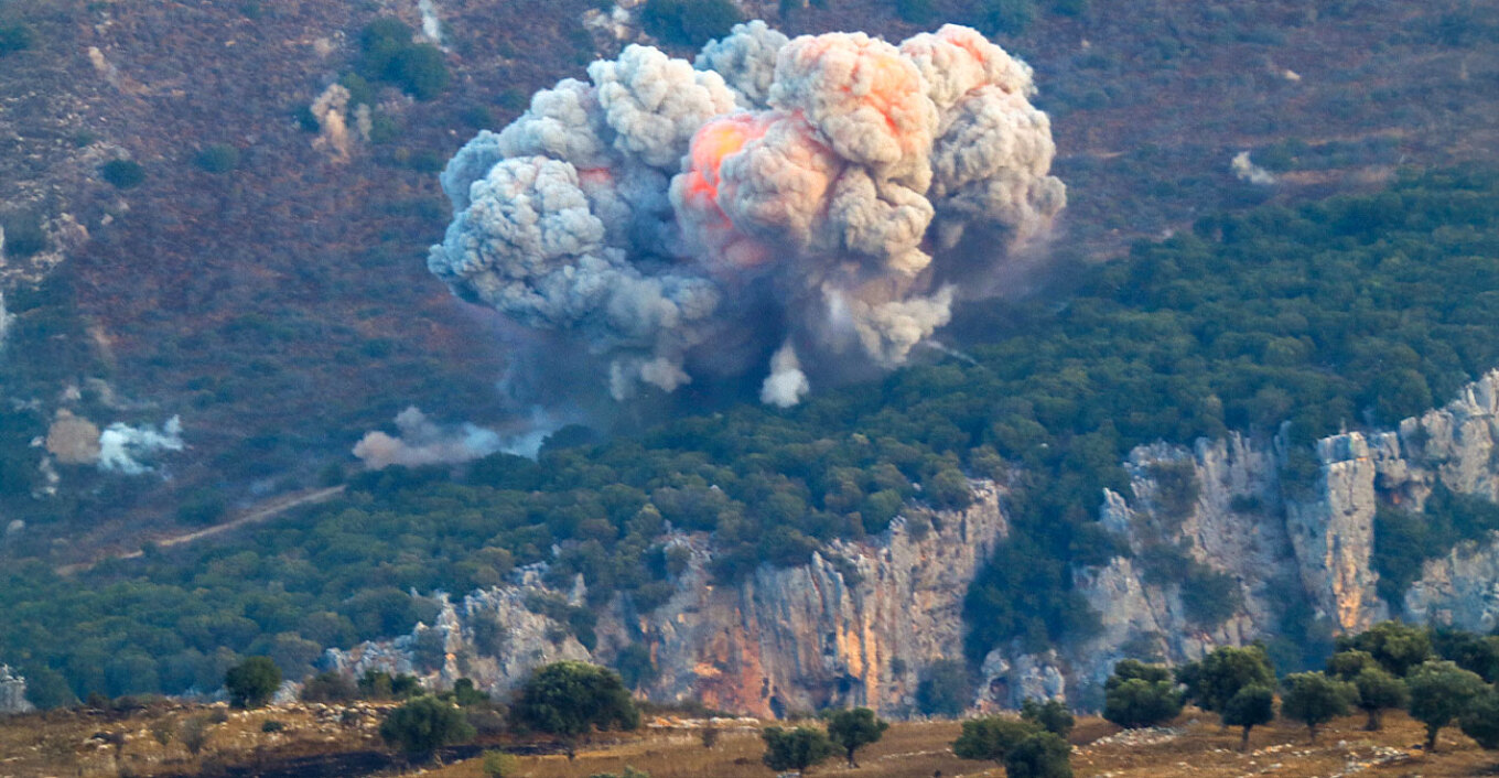To Ισραήλ χτύπησε πάνω από 150 στόχους της Χεζμπολάχ στον Λίβανο σήμερα το πρωί