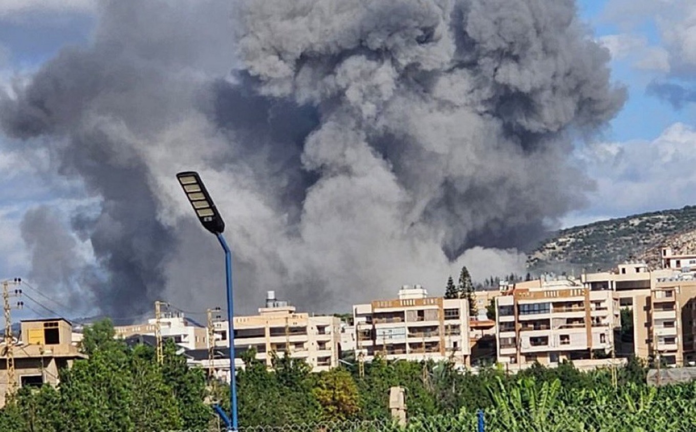 Το Ισραήλ ξεκίνησε να βομβαρδίζει τον Λίβανο λίγο πριν την ομιλία του Νασράλα