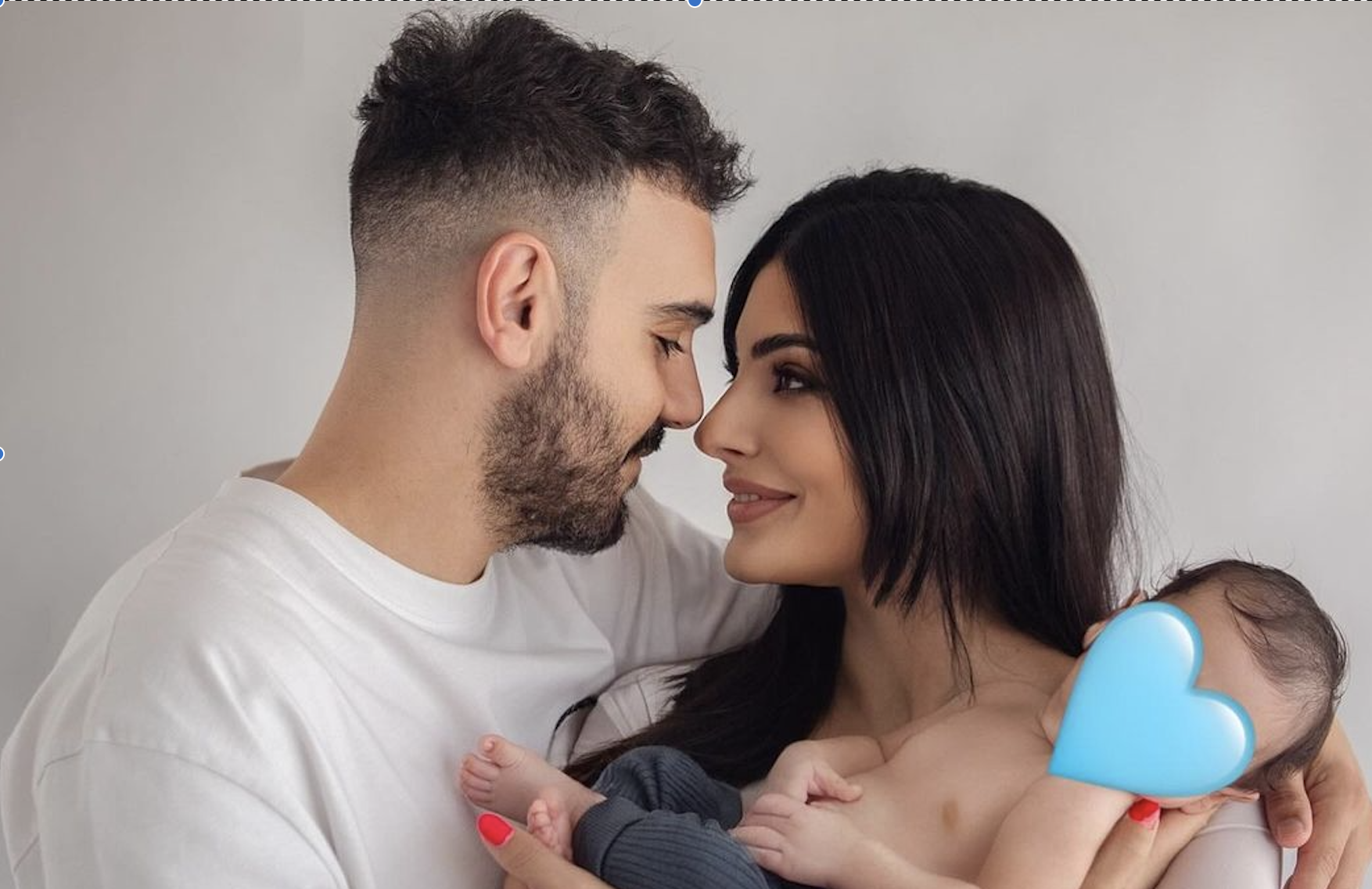 Καφά: Μοιράστηκε τα πιο γλυκά στιγμιότυπα από την πρώτη φωτογράφιση του γιού της