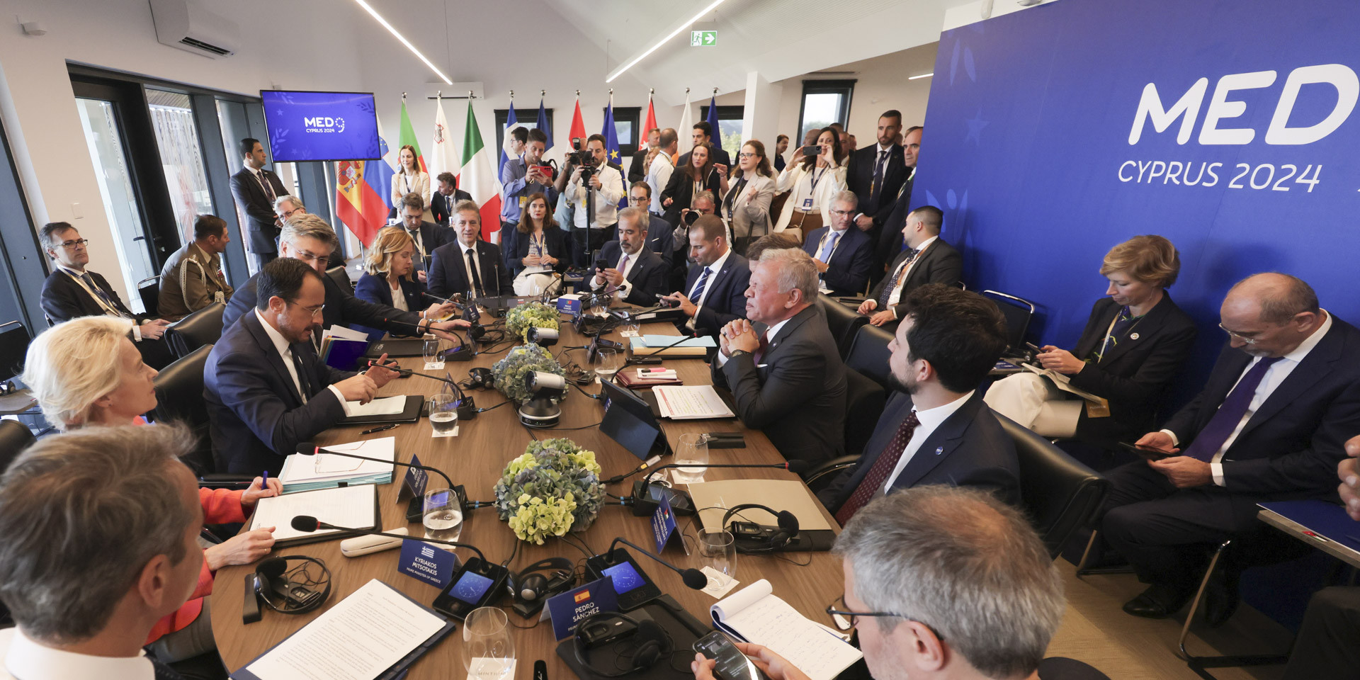 Οι MED9 στην Πάφο: Μεταναστευτικό, Μέση Ανατολή και σχέσεις ΕΕ-Ιορδανίας