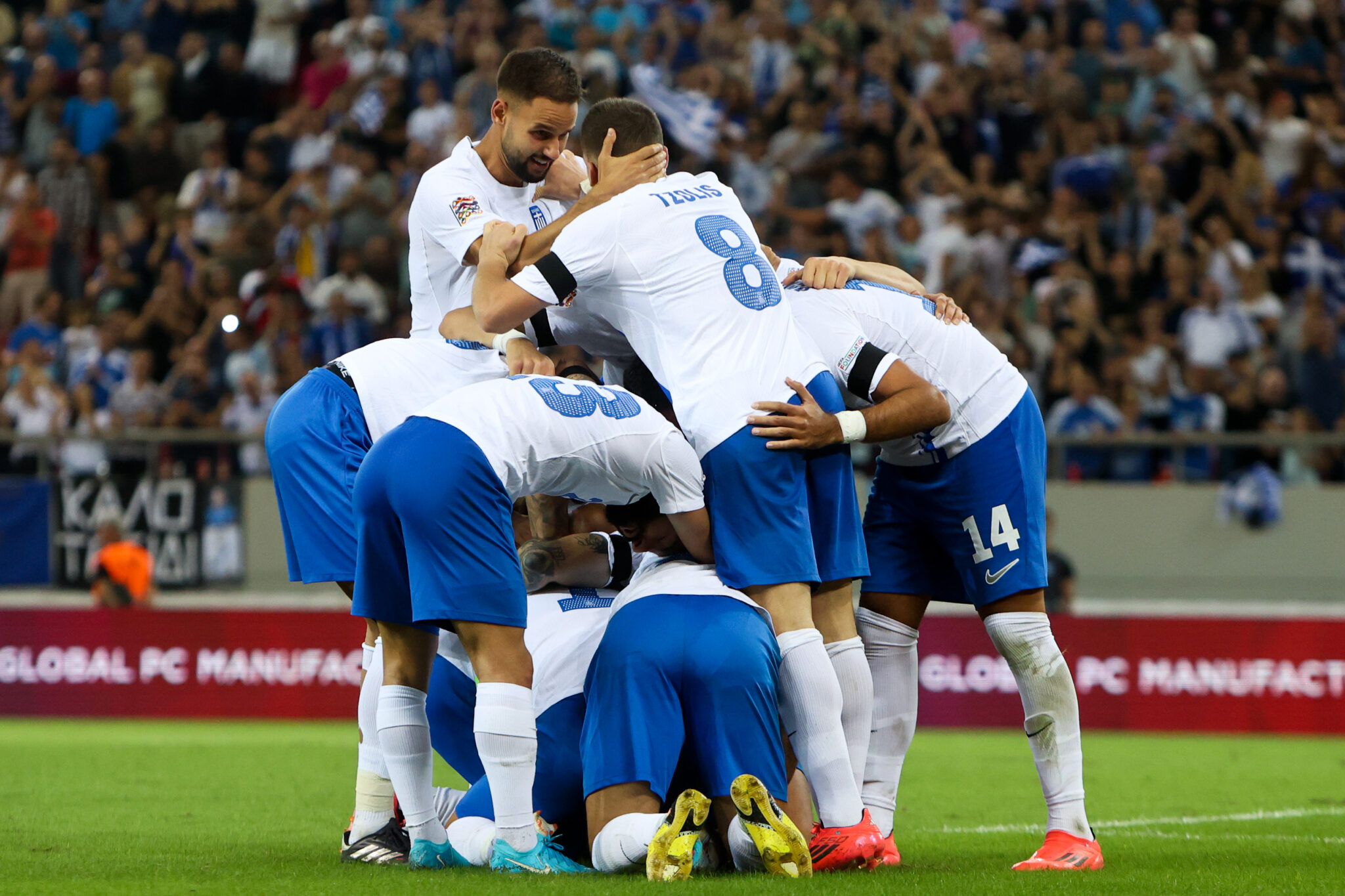 Η Ελλάδα πρώτη σε βαθμούς στο Nations League από την ίδρυσή του