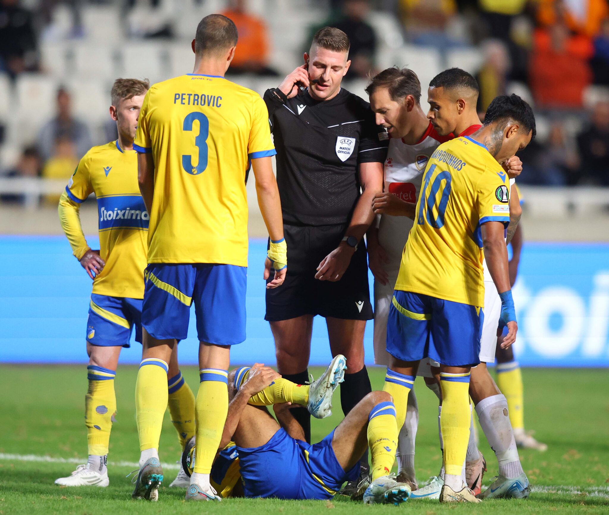 «Δεν είχε καλή απόδοση ο διαιτητής, περπατούσε την περισσότερη ώρα»