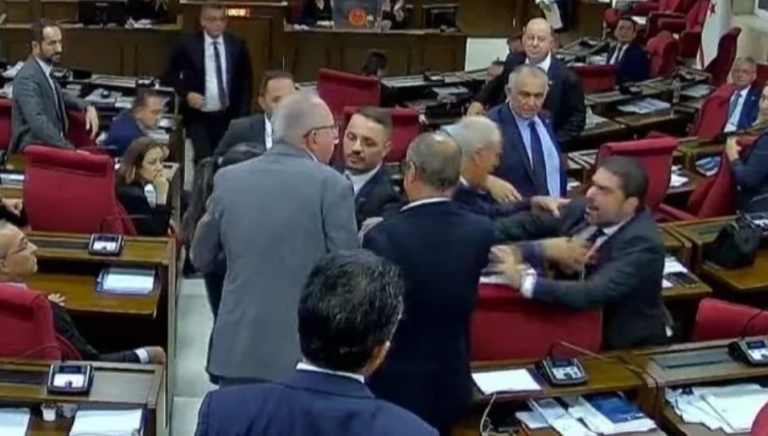 Χαμός στην ψευδοβουλή, παρολίγο να παίξουν ξύλο «βουλευτές» (ΦΩΤΟ)