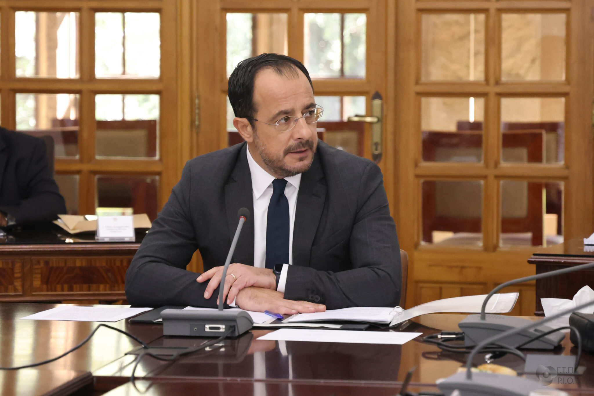 Συναντήθηκε με στενό συνεργάτη του Τραμπ πριν τις εκλογές ο Χριστοδουλίδης