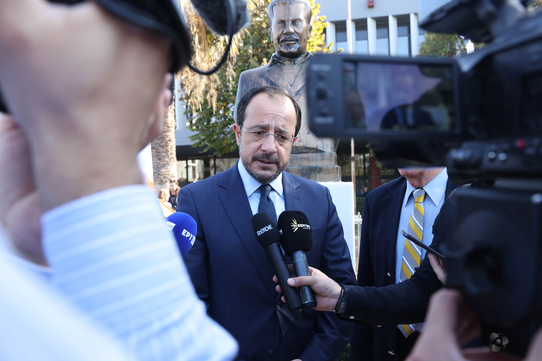 Πρόεδρος: Σημαντική η δημόσια επαναβεβαίωση της βάσης λύσης από Μπάιντεν