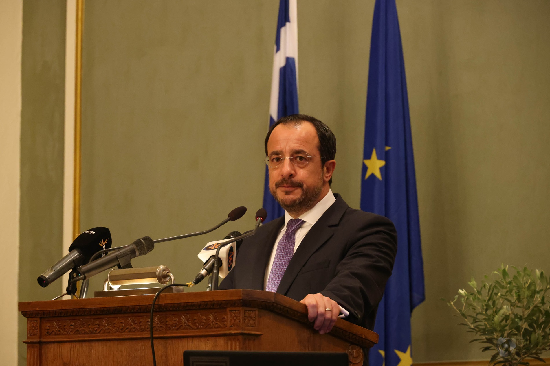 Χριστοδουλίδης: Ικανοποίηση γιατί το Κυπριακό είναι σε τροχιά διαπραγμάτευσης