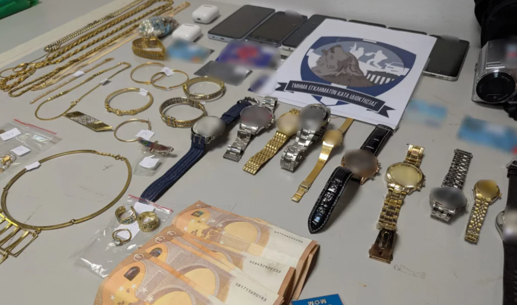 Εξαρθρώθηκε εγκληματική οργάνωση με λεία 1.527.230 ευρώ από κλοπές