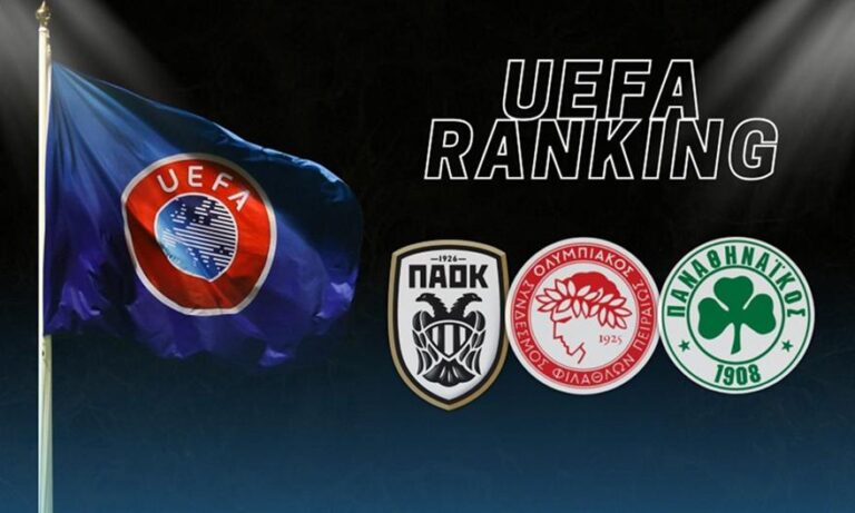 Βαθμολογία UEFA: Καταστροφική βραδιά για το ελληνικό ποδόσφαιρο