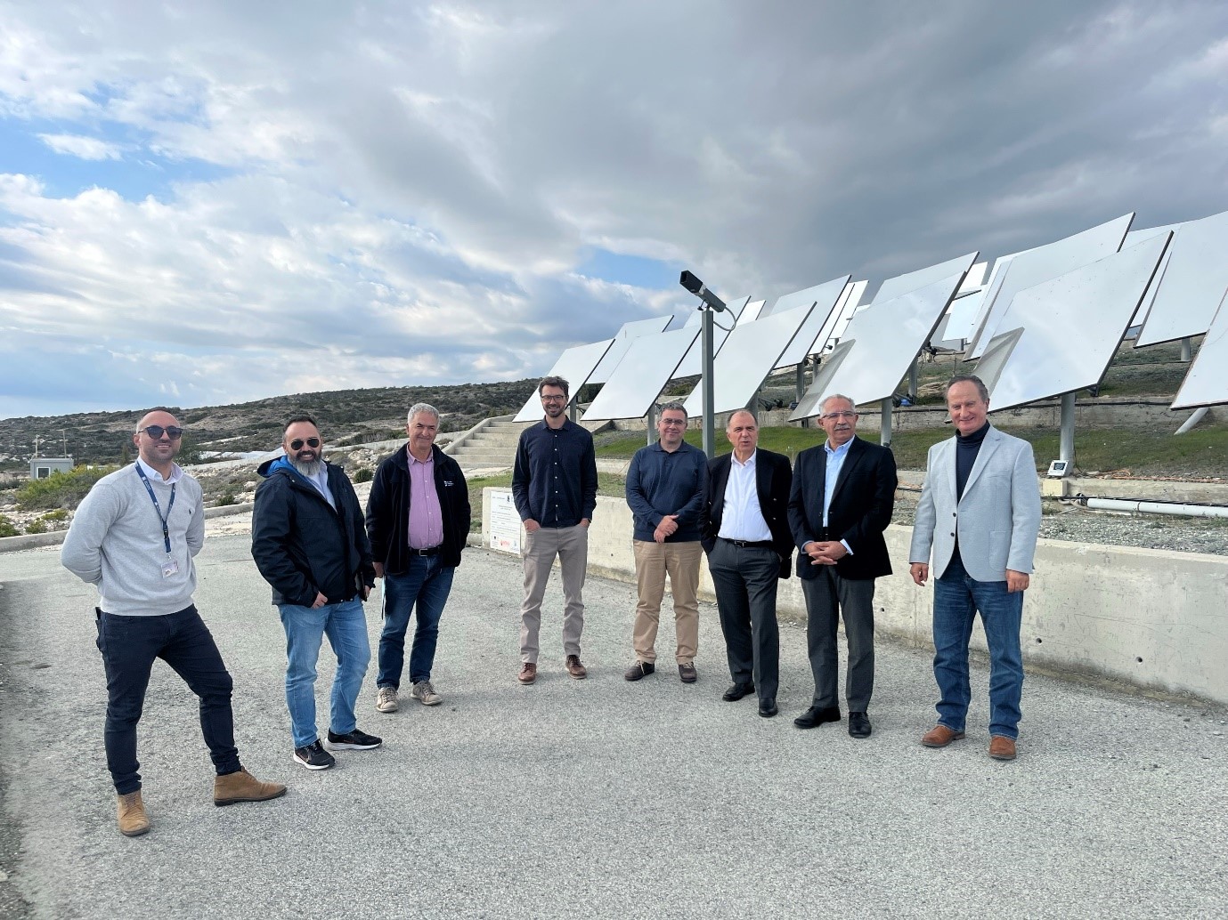 Επίσκεψη Επαρχιακού Οργανισμού Αυτοδιοίκησης Λεμεσού στον «ΠΡΩΤΕΑ»