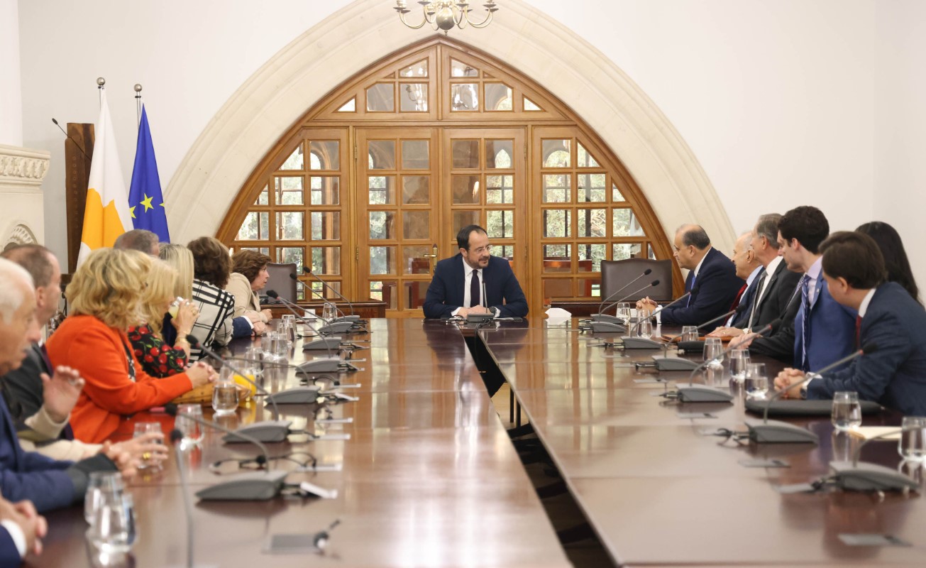 Ανάπτυξη εμπορικών σχέσεων Κύπρου – ΗΠΑ συζήτησαν ΠτΔ και μέλη του ΑΗΙ