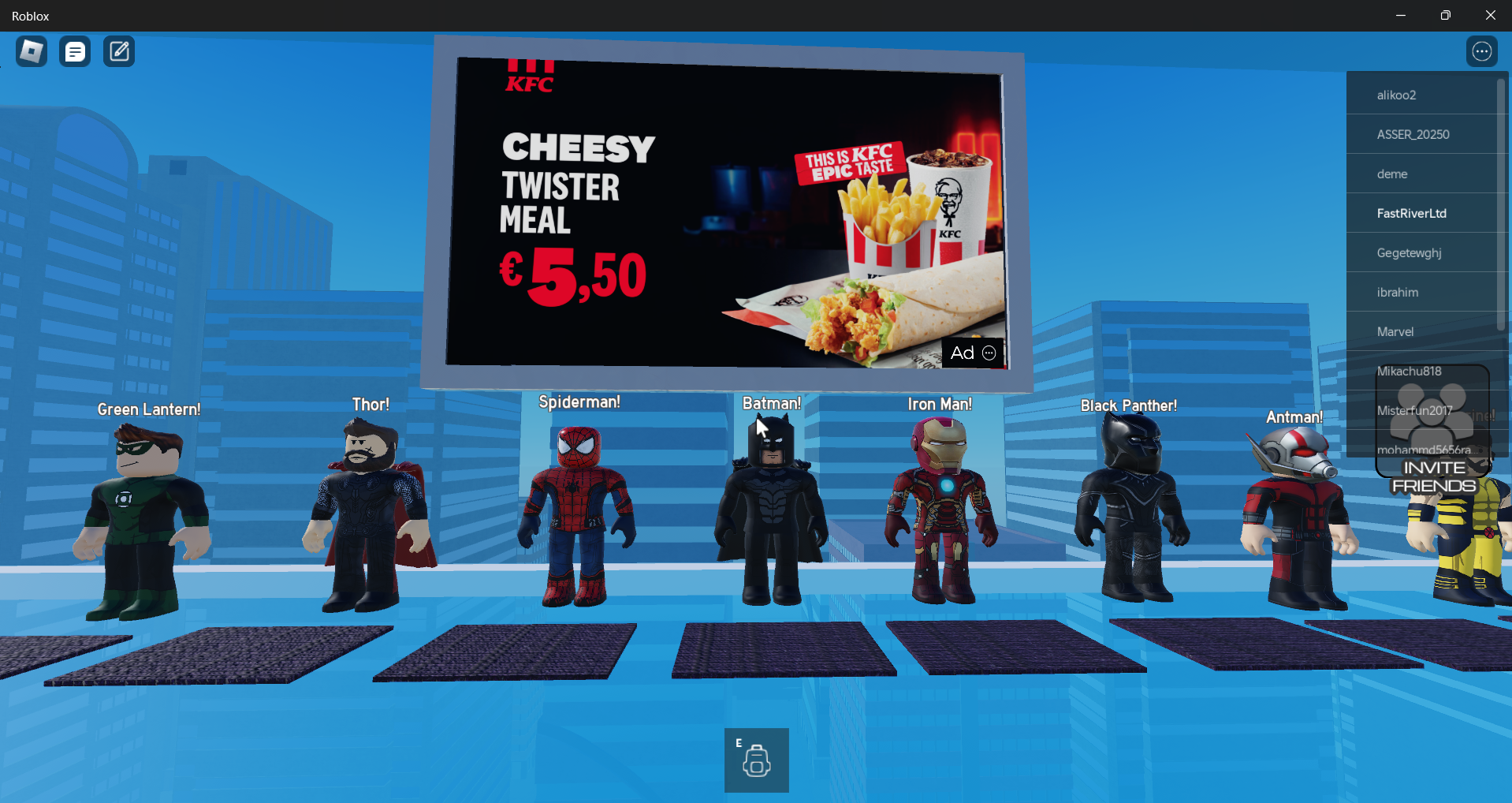 1η Καμπάνια Roblox στη Κύπρο για τα KFC από την Innovation Leo Burnett και τη Fast River