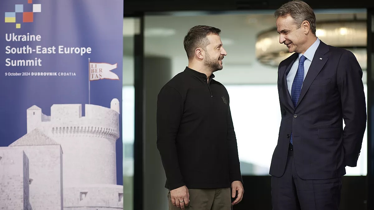 Ο Μητσοτάκης μετέφερε στον Ζελένσκι την στήριξη της Ελλάδας