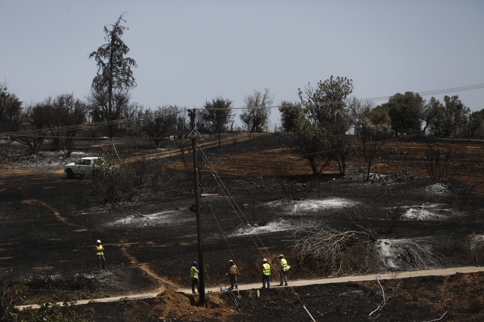 Χαρτογραφήθηκε το μέγεθος της πύρινης καταστροφής