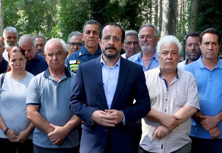 “Εκ μέρους της Πολιτείας απολογούμαι”: Το διάγγελμα Χριστοδουλίδη για την φονική πυρκαγιά (ΒΙΝΤΕΟ)