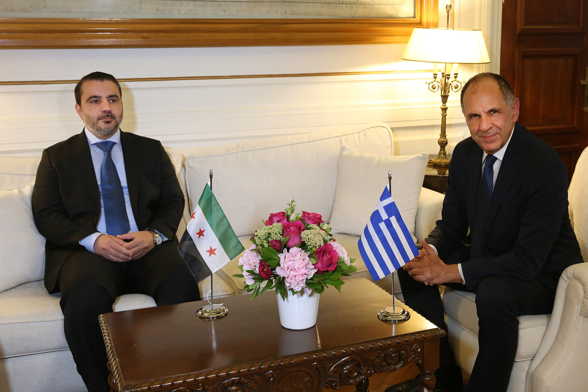 Για σχέδια τριμερούς σχήματος Κύπρου-Ελλάδας-Συρίας, έκανε λόγο ο Γεραπετρίτης