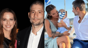 Εριέττα Κούρκουλου: Βάφτισε στην Πάρο τον γιο της, Λέοντα – Τα χρήματα θα πάνε στην Γάζα